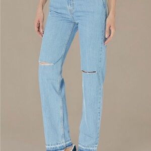 NWT Levi's Blue Straight Leg Denim Pants
